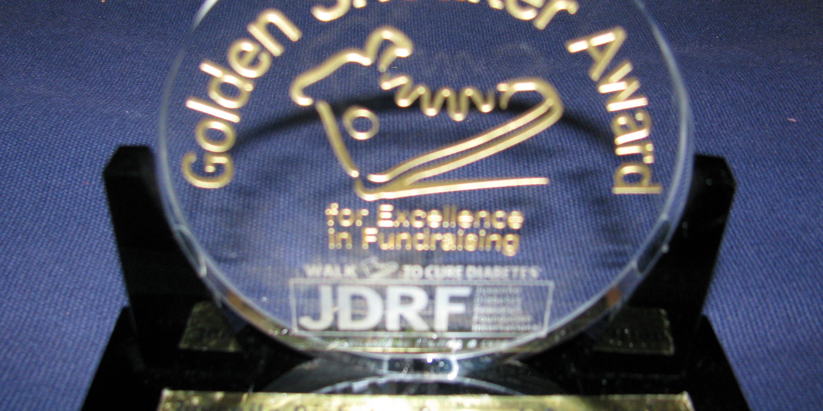 JDRF Golden Sneaker Award JDRF Golden Sneaker Award