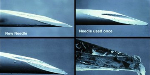 Reusing needles Reusing needles