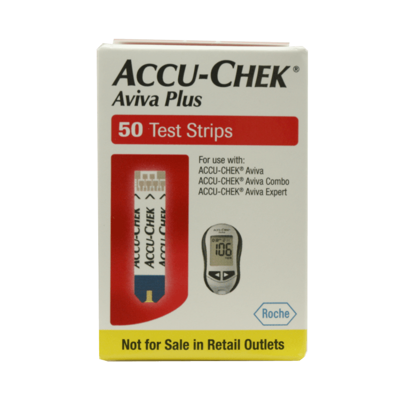 Accu-Chek Aviva Plus 50ct diabetic test strips