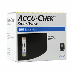 Accu-Chek Smartview 100ct diabetic test strips