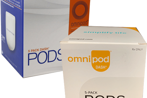 Omnipod Dash 5 pack Insulin Management System