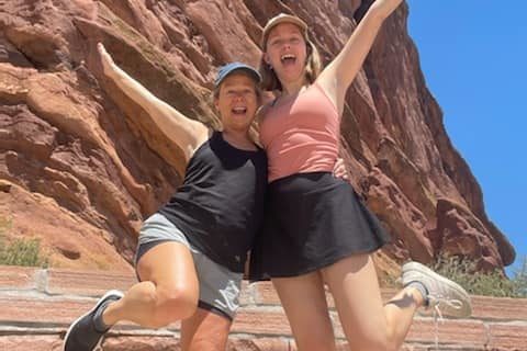 Test Strip Search's founder Wendy with her daughter Liz!