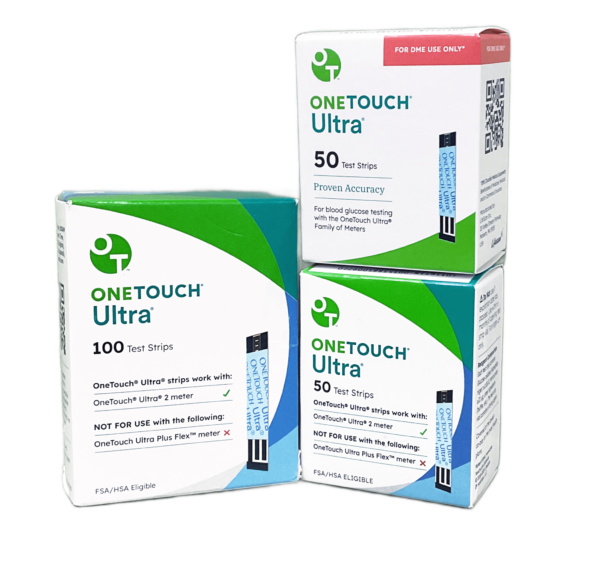 One Touch Ultra Diabetic Test Strips