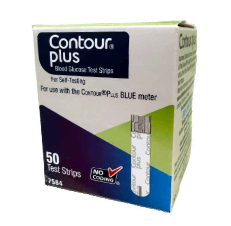 Bayer Contour Plus Diabetic Test Strips